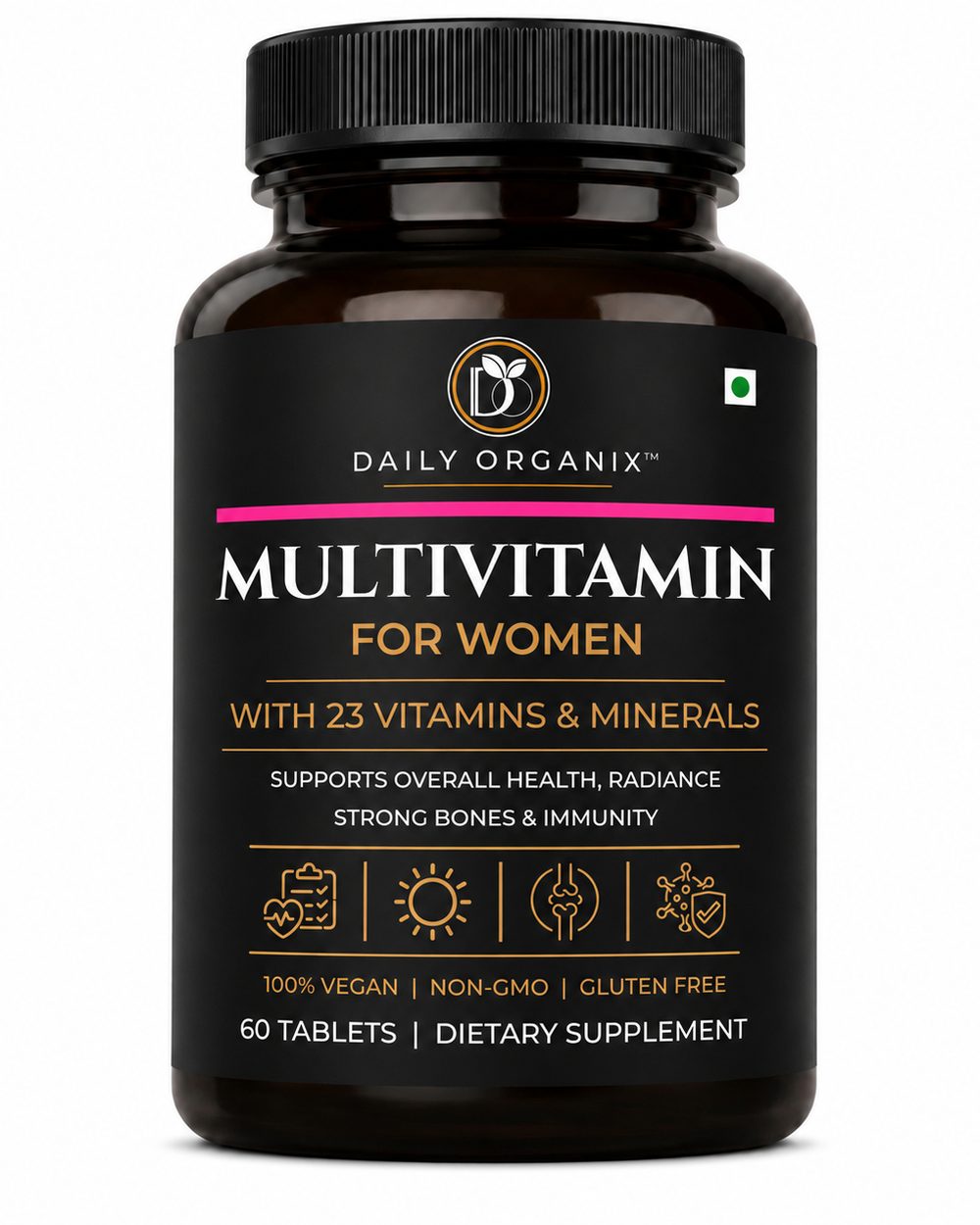 Women's Multivitamin — amber bottle